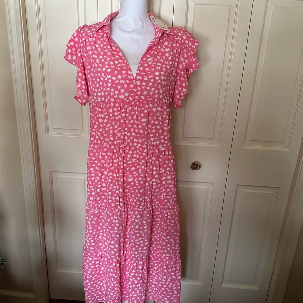 So cute for Easter! 🩷 Brand new pink UMGEE maxi dress 🩷